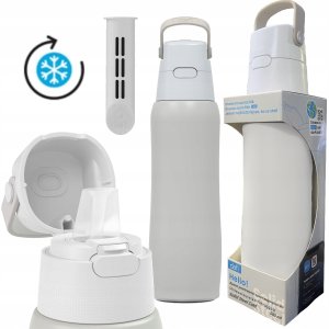 Dafi Termiczna Butelka Filtrująca SOLID Steel COLD Perłowa 500 ml 2
