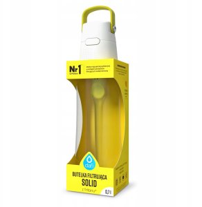 OUTLET Butelka filtrująca Dafi SOLID 0,7 l cytrynowa z filtrem 1