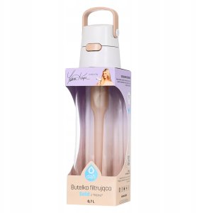 Butelka filtrująca Dafi SOLID 0,7 l cappuccino z 4 filtrami 11