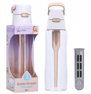 Butelka filtrująca Dafi SOLID 0,7 l cappuccino z 4 filtrami 2