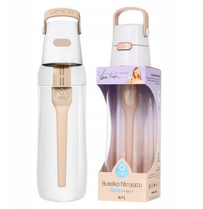 Butelka filtrująca Dafi SOLID 0,7 l cappuccino z 4 filtrami 9