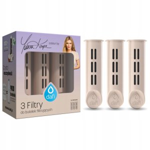 Butelka filtrująca Dafi SOLID 0,7 l cappuccino z 4 filtrami 10