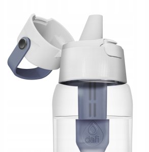 Butelka filtrująca Dafi SOLID 0,7 l jeansowa z 4 filtrami 4