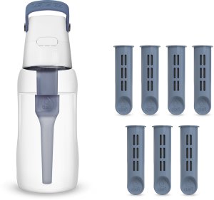 Butelka filtrująca Dafi SOLID 0,5 l jeansowa z 7 filtrami 1