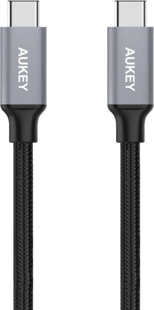 Kabel USB Aukey USB-C - USB-C 1 m Szary (CB-CD5) 1