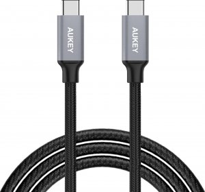 Kabel USB Aukey USB-C - USB-C 1 m Czarny (CB-CD5) 1