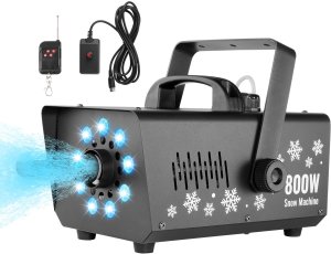 Maszyna do Sztucznego Śniegu 800 W z Podświetleniem LED 1