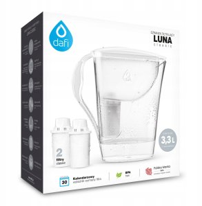 Dzbanek filtrujący Dafi LUNA 3,3l biały 10