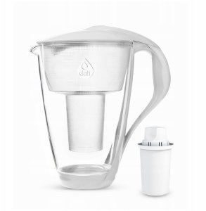 Szklany Dzbanek Dafi CRYSTAL LED 2 l Biały 10 wkładów Classic 16
