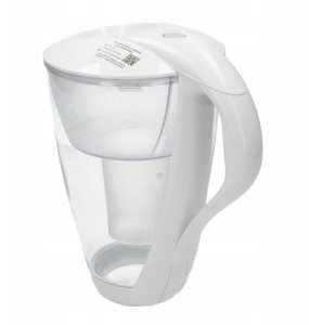 Szklany Dzbanek Dafi CRYSTAL LED 2 l Biały 10 wkładów Classic 10