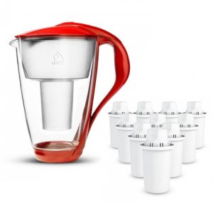 Szklany dzbanek Dafi CRYSTAL 2l makowy 10 Classic 1