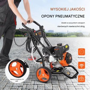 Gazowa Myjka Ciśnieniowa 3400 PSI 10 L/min 5