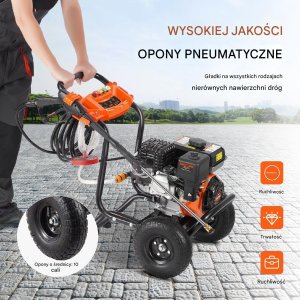 Gazowa Myjka Ciśnieniowa 3500 PSI 10 L/min 4