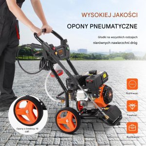Gazowa Myjka Ciśnieniowa 3950 PSI 10 L/min 5