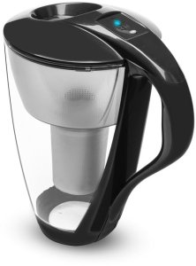 Szklany dzbanek filtrujący Dafi CRYSTAL czerwony 20