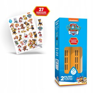 2 filtry nakrętka do butelki Paw Patrol Zuma 1