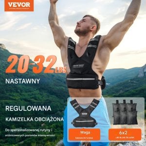 Regulowana kamizelka obciążeniowa 5-14,5 kg 7