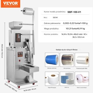 Automatyczna Maszyna do Pakowania Proszków i Granulatów 2