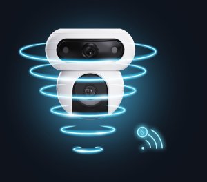 Kamera IP Ezviz HB90 z panelem solarny 8W dual 4MP+4MP Wi-Fi AOV 12