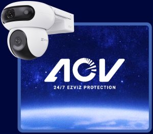 Kamera IP Ezviz HB90 z panelem solarny 8W dual 4MP+4MP Wi-Fi AOV 5