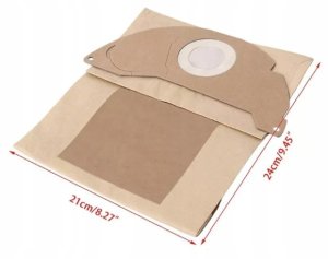 Papierowe worki do odkurzacza KARCHER WD2 | 5 SZT. 4