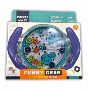 Gra logiczna labirynt 3D niebieski 12