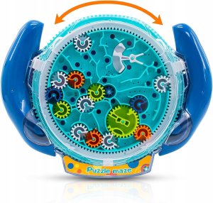 Gra logiczna labirynt 3D niebieski 3