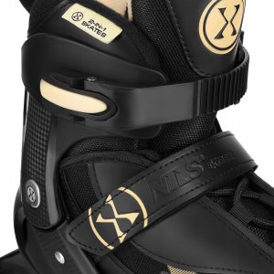 Rolki Nils Extreme NH382 rekreacyjne regulowane czarno-beżowe r. 36-39 7