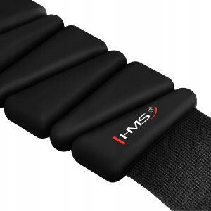 SNK01 BLACK SILIKONOWE OBCIĄŻNIKI DO ĆWICZEŃ NA KOSTKI I NADGARSTKI HMS 6