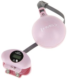 ZESTAW HULA HOP HHW09 PINK Z PIŁKĄ GRAWITACYJNĄ I LICZNIKIEM HMS + PAS BR163 BLACK 25