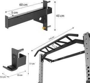 KLT23 KLATKA TRENINGOWA SKŁADANA SILVER HMS 7