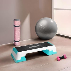 AS007 WHITE/MINT STEP DO AEROBIKU HMS PREMIUM 2