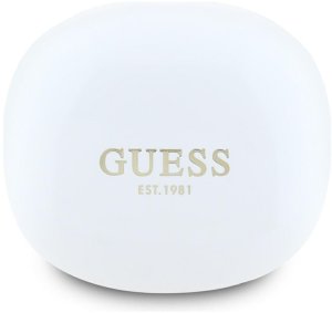 Słuchawki TWS Guess Flat Classic Logo    Electroplated biały 2