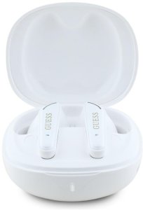 Słuchawki TWS Guess Flat Classic Logo    Electroplated biały 3