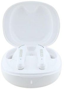 Słuchawki TWS Guess Flat Classic Logo    Electroplated biały 8