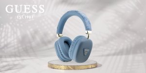 Słuchawki nauszne Guess Bluetooth 4G     Triangle Logo niebieski 5