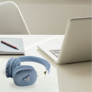 Słuchawki nauszne Guess Bluetooth 4G     Triangle Logo niebieski 7