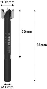 WIERTŁO FORSTNERA Expert Wood 16mm 4