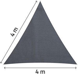 Żagiel przeciwsłoneczny trójkątny 7m2 Plonos PL-886 szary 3