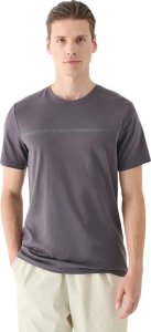 KOSZULKA MĘSKA BAWEŁNIANA T-SHIRT MĘSKI SPORTOWY Z NADRUKIEM 4F M2077 2