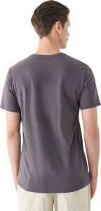 KOSZULKA MĘSKA BAWEŁNIANA T-SHIRT MĘSKI SPORTOWY Z NADRUKIEM 4F M2077 3