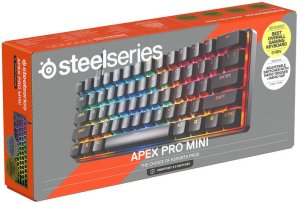 SteelSeries Apex Pro Mini Gen 3 Gaming-Tastatur, OmniPoint 3.0 Switches, RGB - ISO (DE) 3