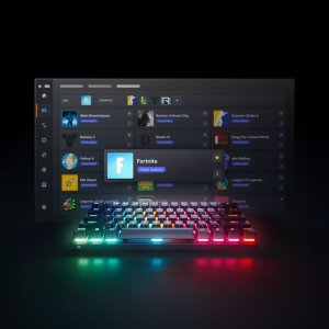SteelSeries Apex Pro Mini Gen 3 Gaming-Tastatur, OmniPoint 3.0 Switches, RGB - ISO (DE) 5