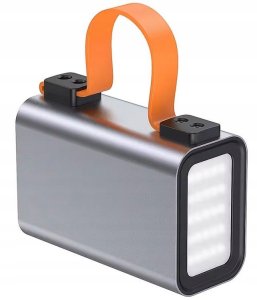 MOCNY POWERBANK 100W 30000mAh AMPEROMIERZ WOLTOMIERZ LATARKA LED 2xPD 2xUSB 2