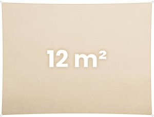 Żagiel przeciwsłoneczny prostokątny 3x4m Plonos PL-885 beżowy 7