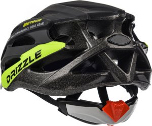 Meteor Kask rowerowy Meteor MV29 Drizzle L 58-61 cm czarny/neonowy zielony 16921 5