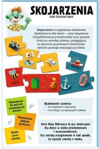 Gra Skojarzenia Mały Odkrywca Trefl 4