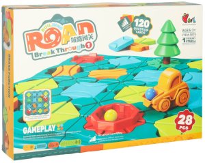 Gra logiczna planszowa labirynt tor przeszkód 28 el. Kik Sp. z o. o. Sp. k. 14