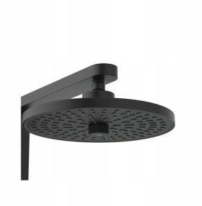 SHOWER SET ALU+ BLACK MATT 2