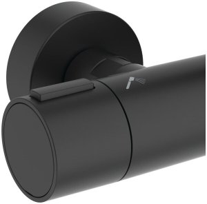 SHOWER SET ALU+ BLACK MATT 3